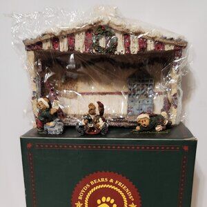 Boyds Bearstones (2479) "The Elfbeary Workshop"